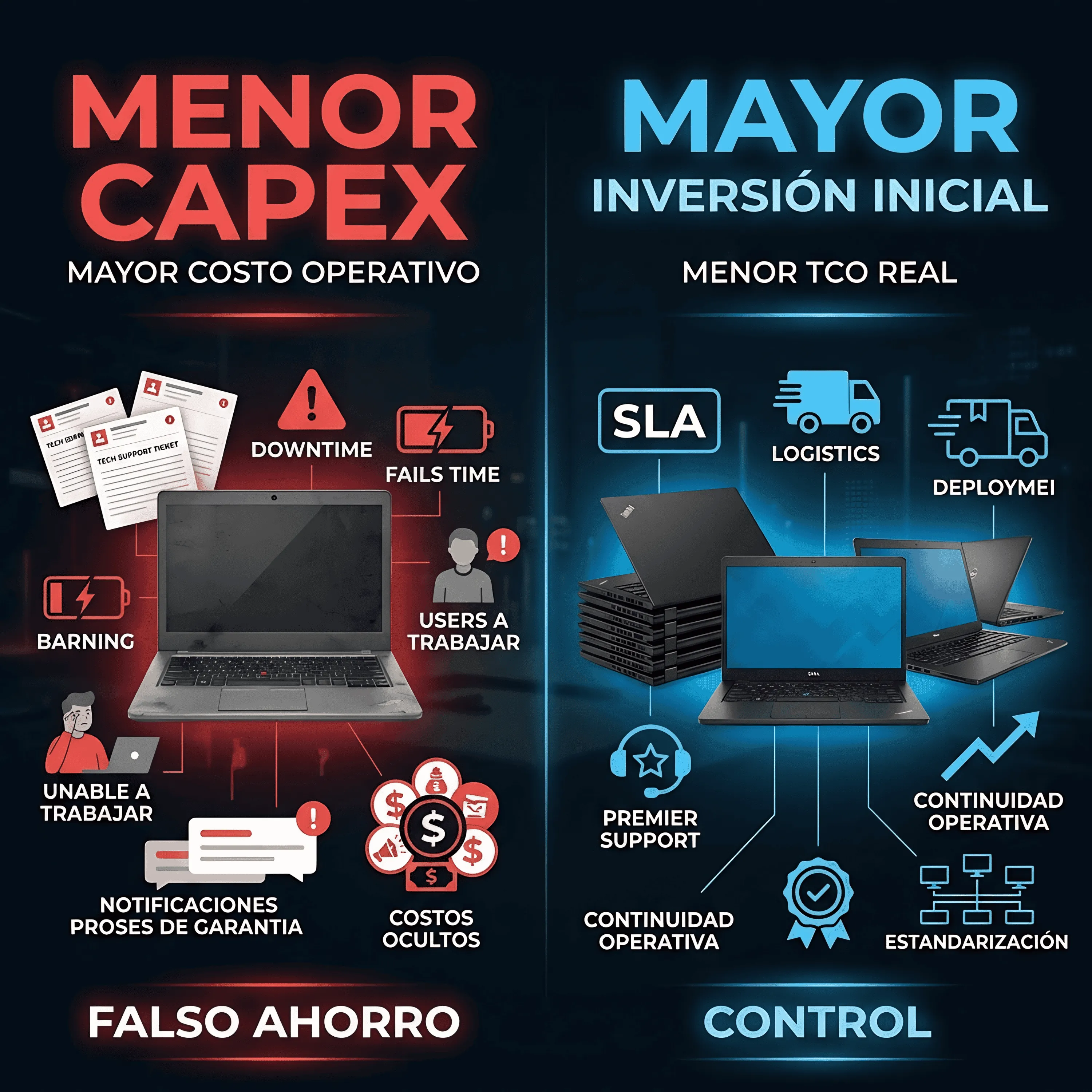 Ciclo De Vida Real: Por Qué El Soporte Técnico Proactivo Es Más Importante Que La Marca De Tu Notebook