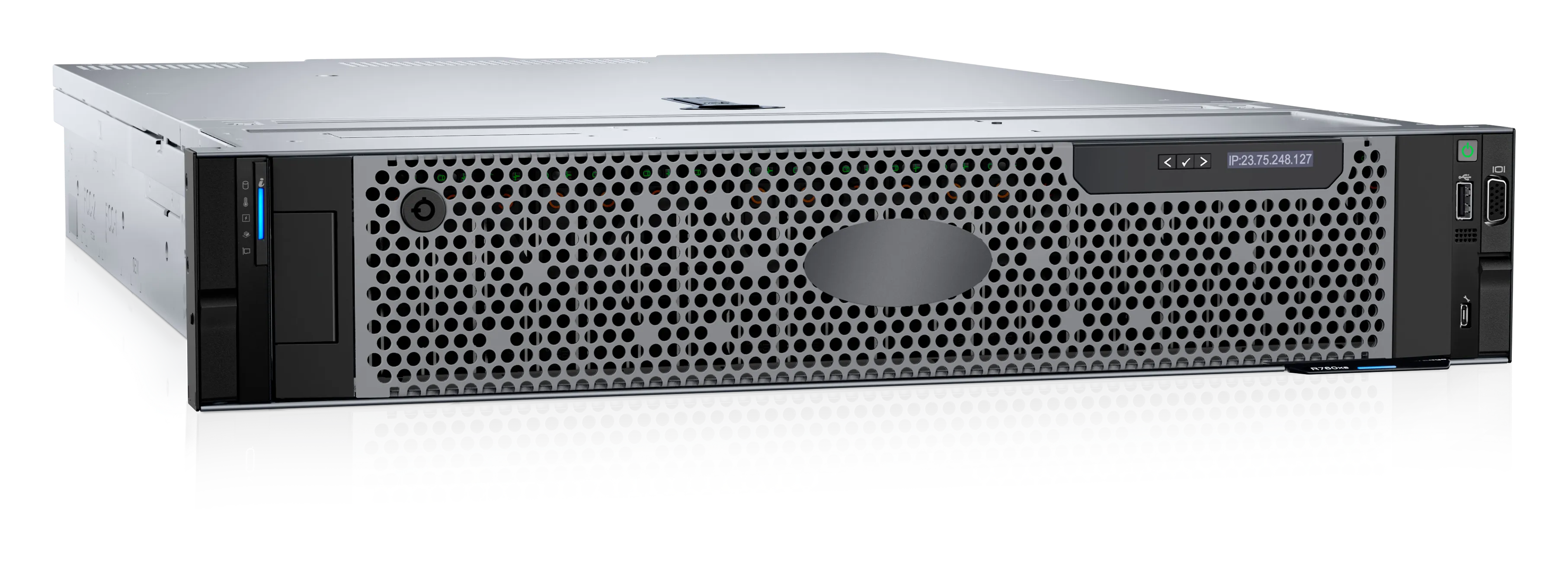 Servidor Dell PowerEdge R760xs de 2U de alto rendimiento para datacenter