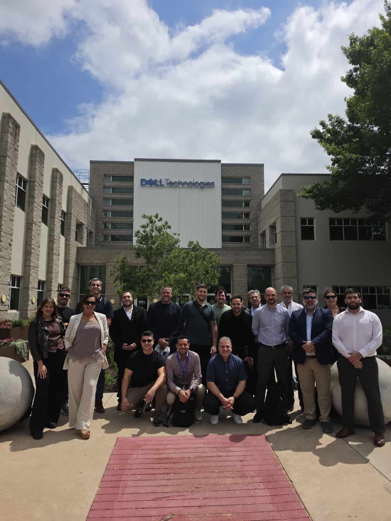 Equipo de Shandd Argentina en el Executive Briefing Center de Dell Technologies, Round Rock, Texas